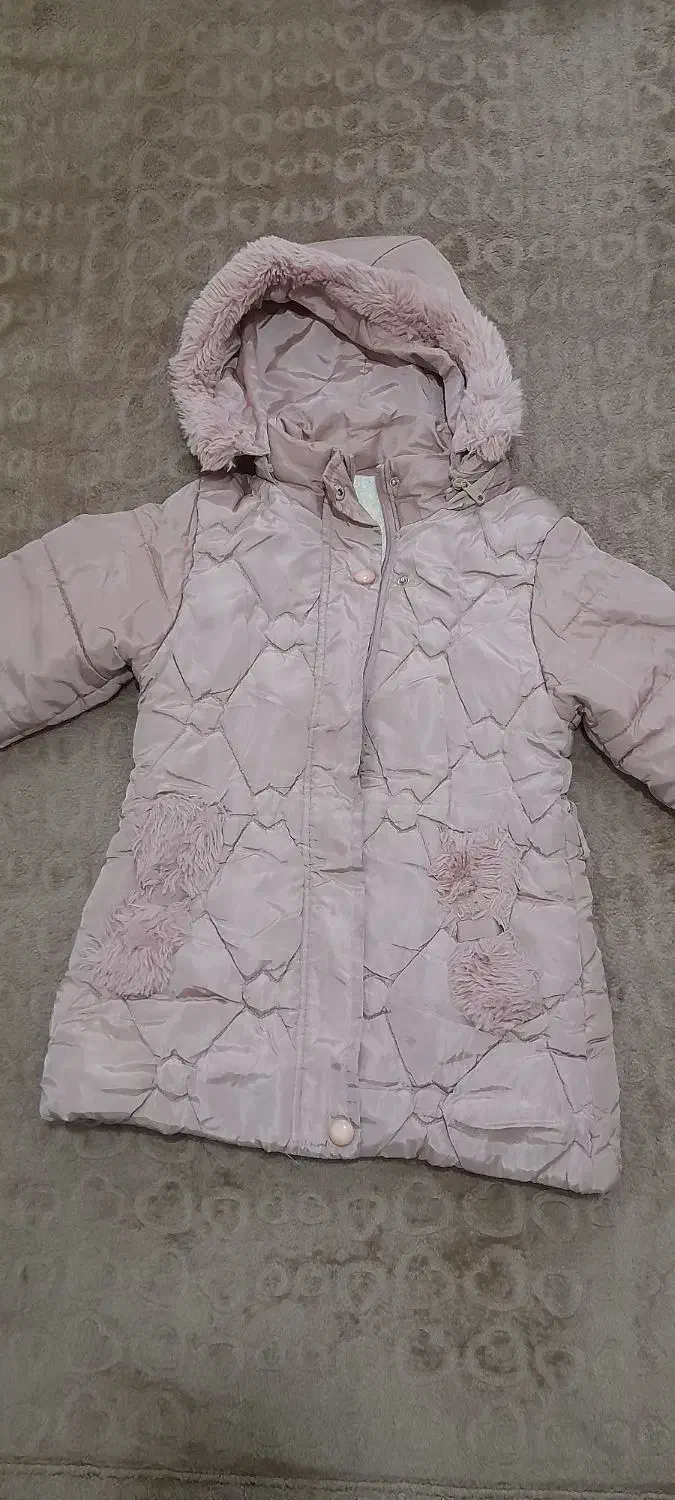 کاپشن،کت وشلوارجین دخترانه سایز۵۵|کفش و لباس بچه|ری, شهید غیوری (ابن باویه)|دیوار