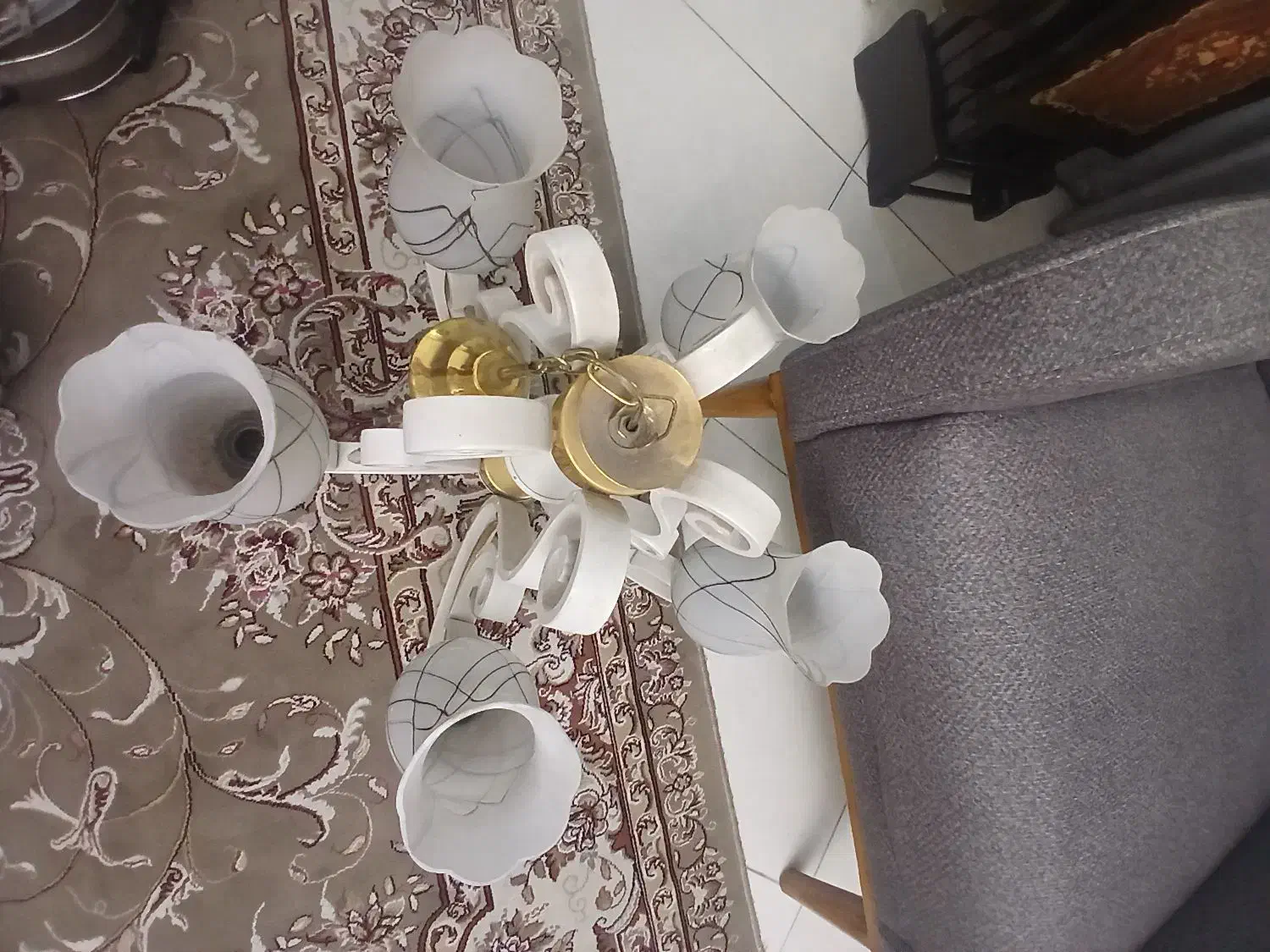 لوستر|لوستر و چراغ آویز|تهران, زهتابی|دیوار