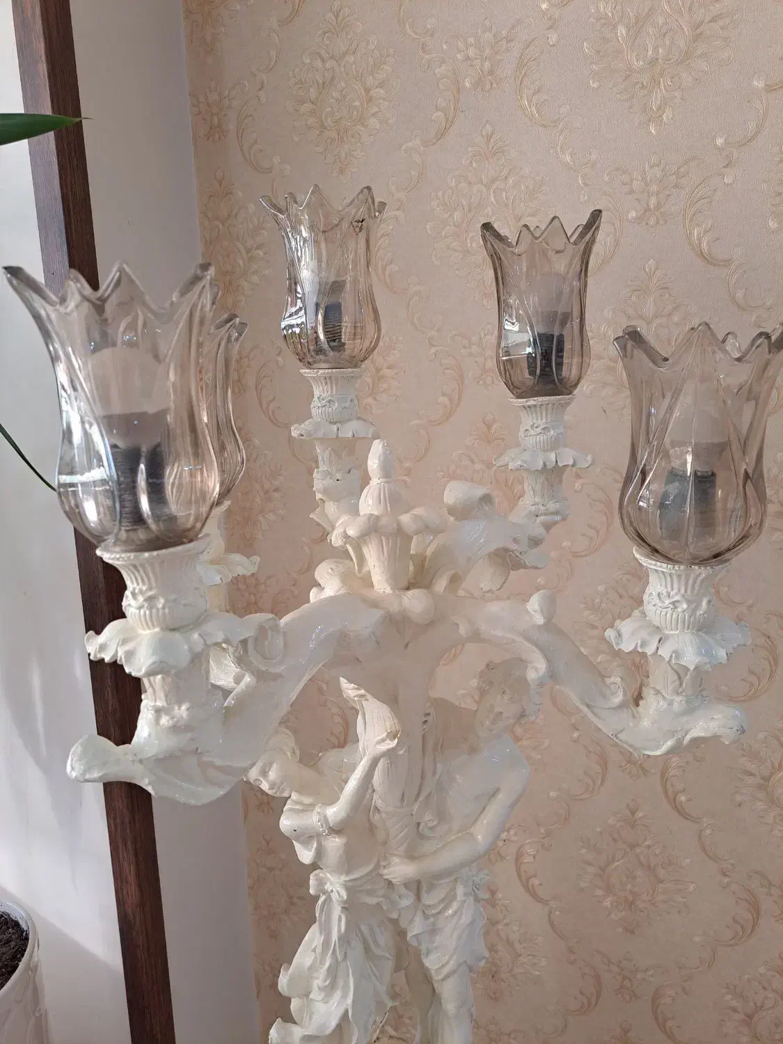 آباژور گچی|چراغ خواب و آباژور|تهران, سردارجنگل|دیوار