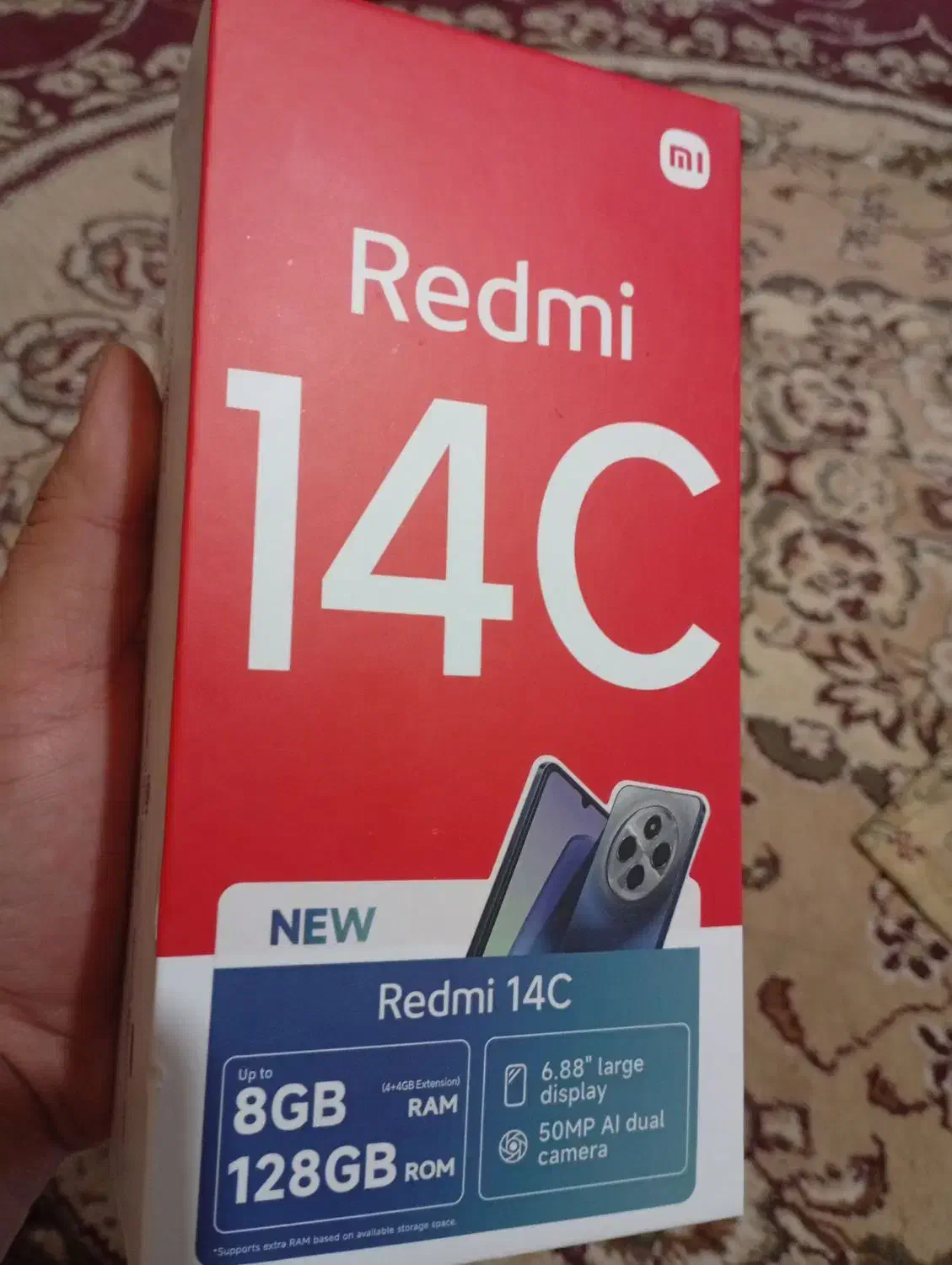 شیامی ردمی نوت 14C در حد نو سه روز کار|موبایل|شیراز, حجت آباد|دیوار