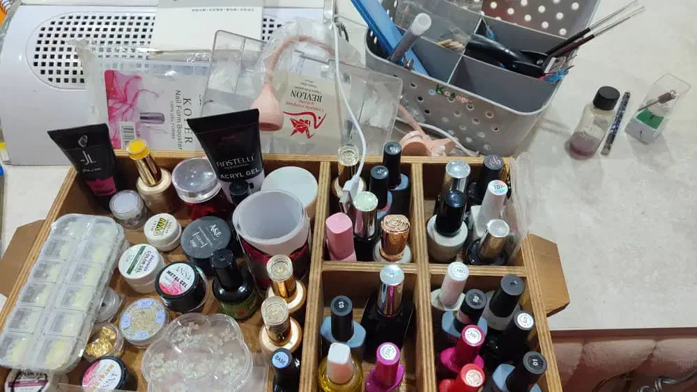 وسایل ناخن فروش فوری با تخفیف|آرایشی، بهداشتی، درمانی|شبانکاره, |دیوار