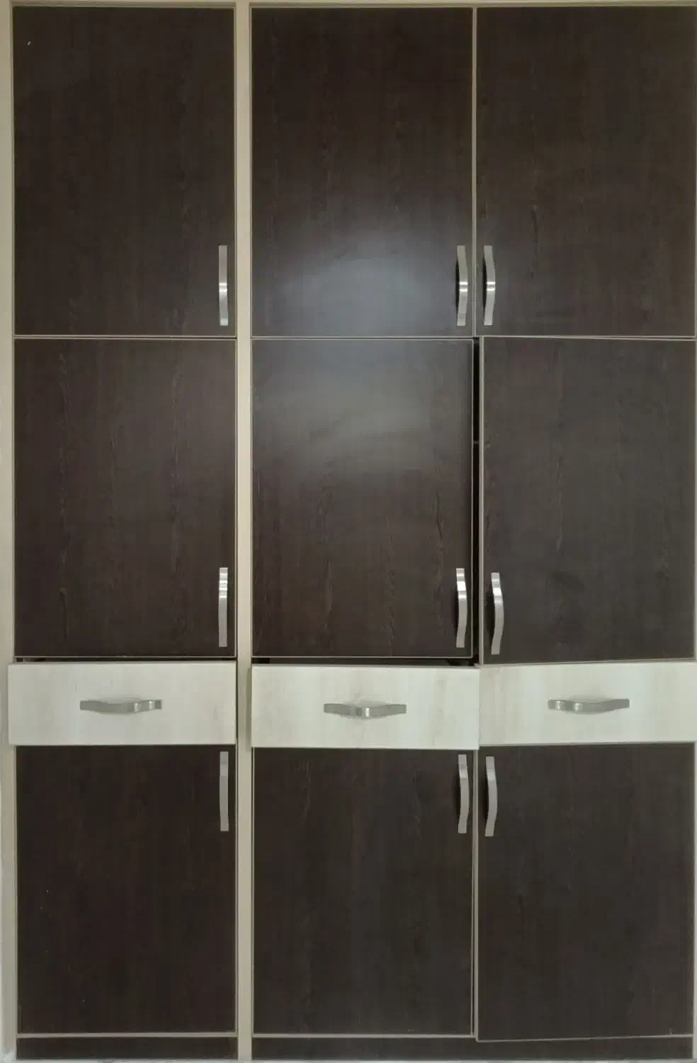 فروش دو کمد دیواری MDF|جاکفشی، کمد، دراور|بندر کنگان, |دیوار