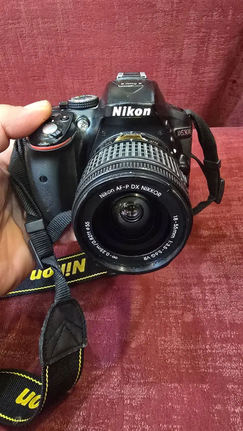 دوربین نیکون ۵۳۰۰|دوربین عکاسی و فیلم‌برداری|رشت, چله خانه|دیوار