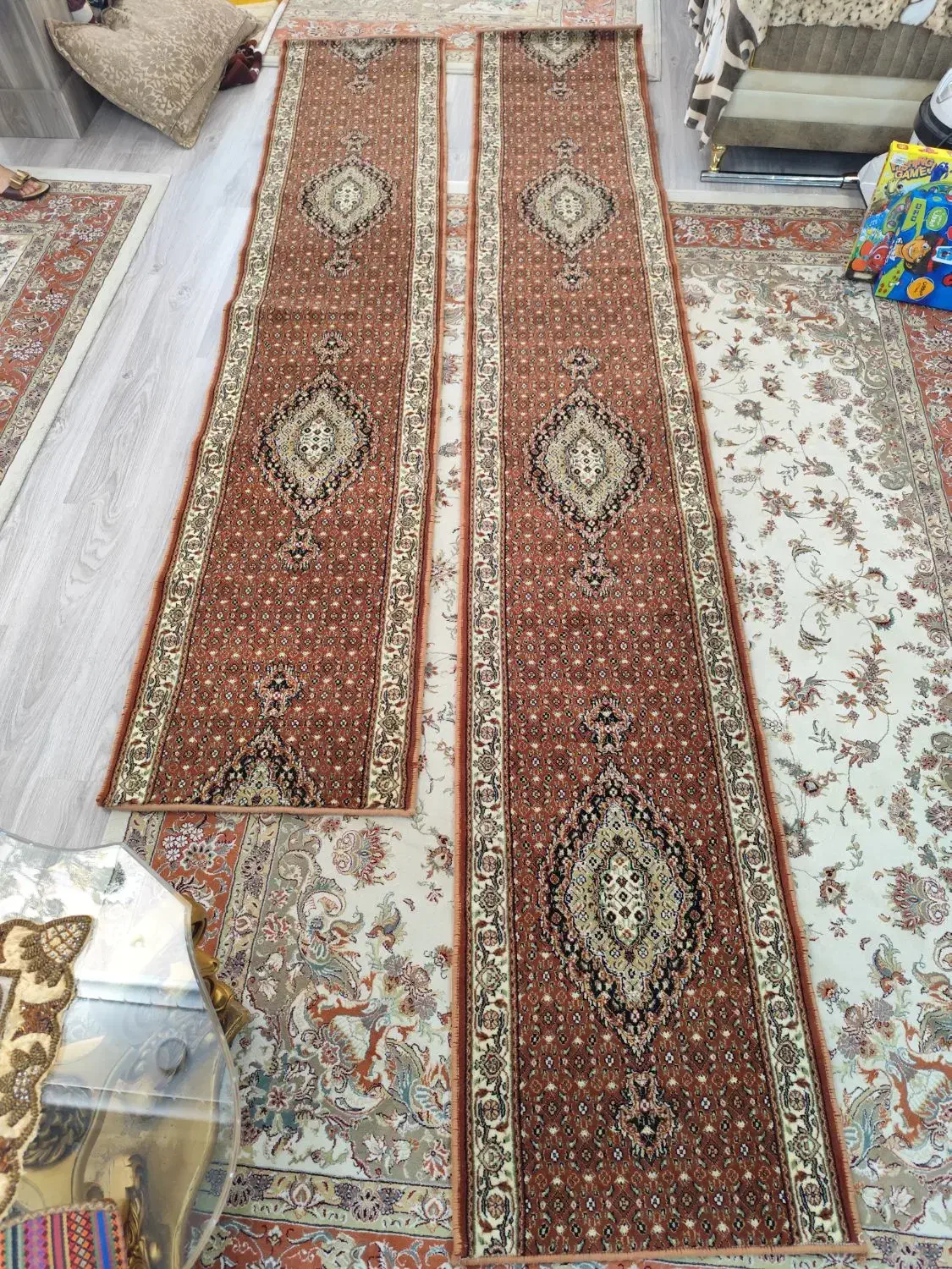 ۲ عدد پله فرش|فرش|ارومیه, |دیوار