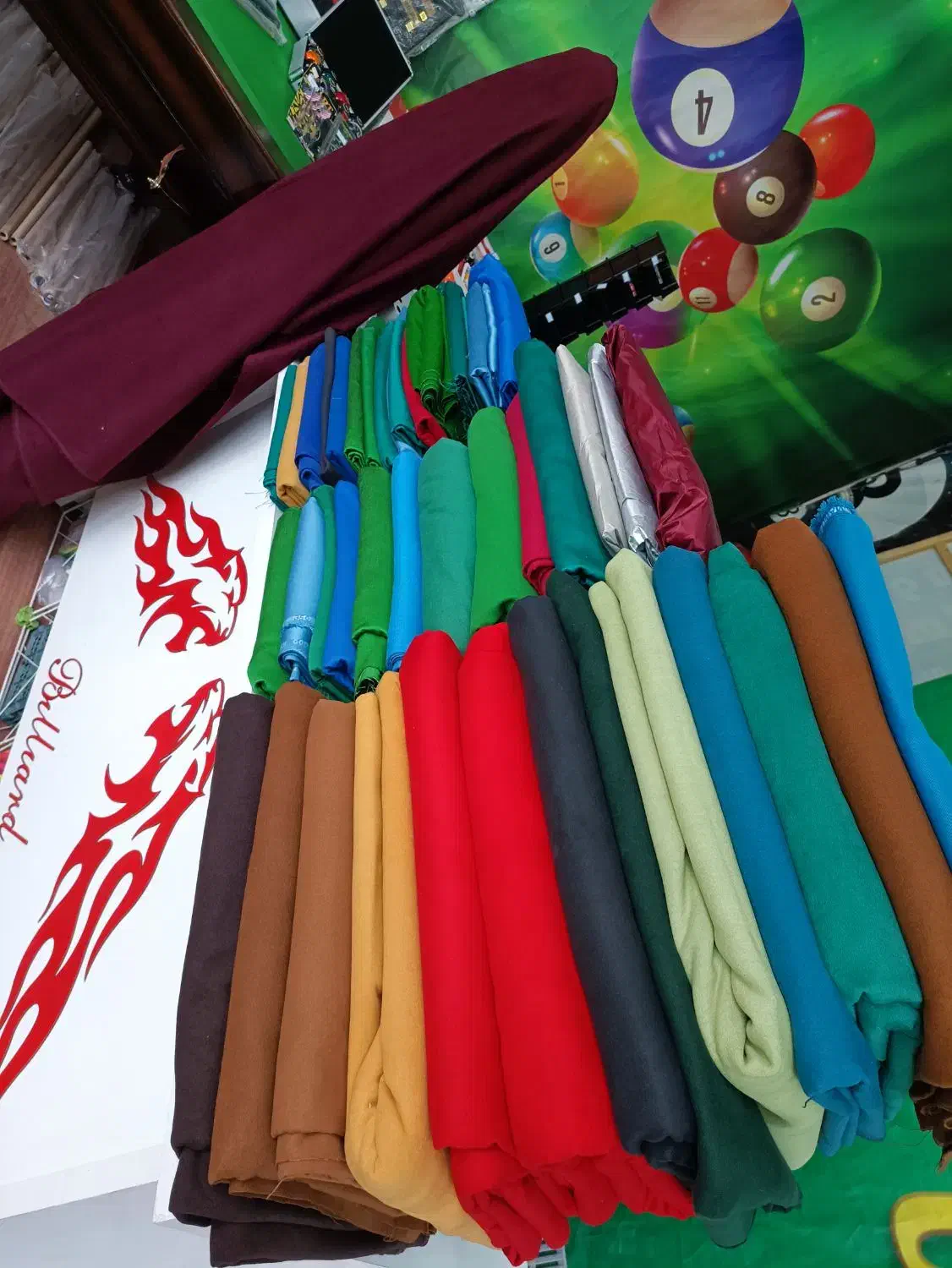 پارچه بیلیارد|ورزشهای توپی|اصفهان, کشاورزی|دیوار