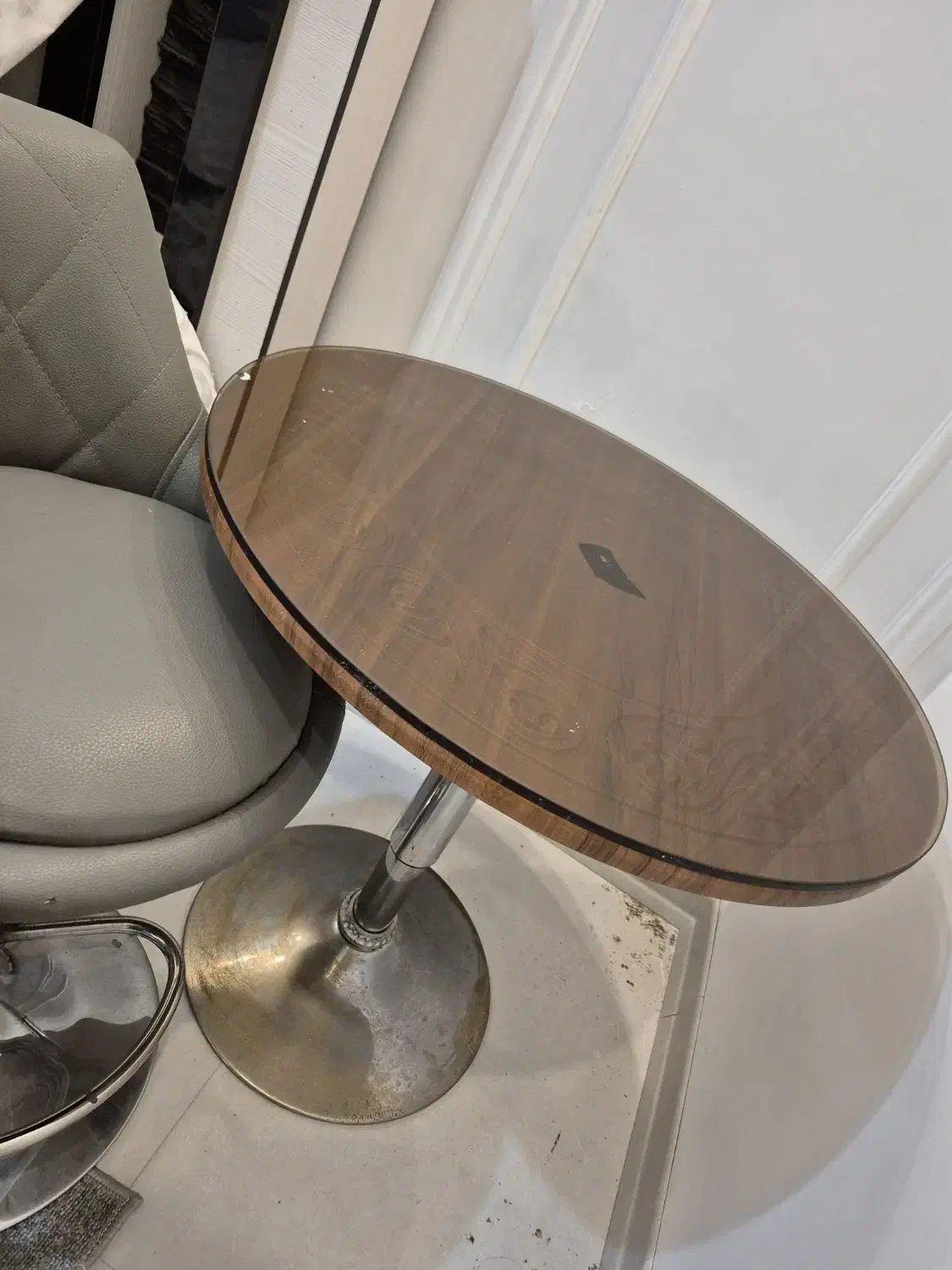 میز گرد جک دار|میز و صندلی غذاخوری|مشهد, فاطمیه|دیوار