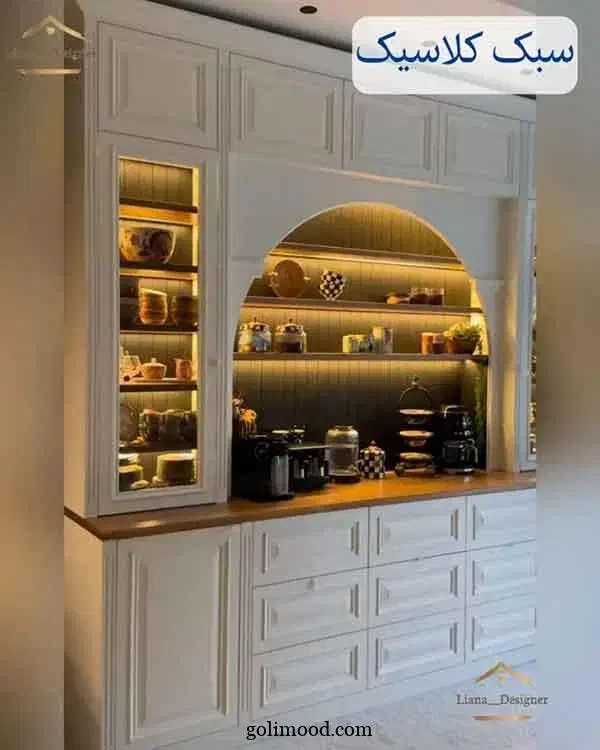 کابینت و کمد دیواری|بوفه، ویترین، کنسول|پرند, فاز ۶|دیوار
