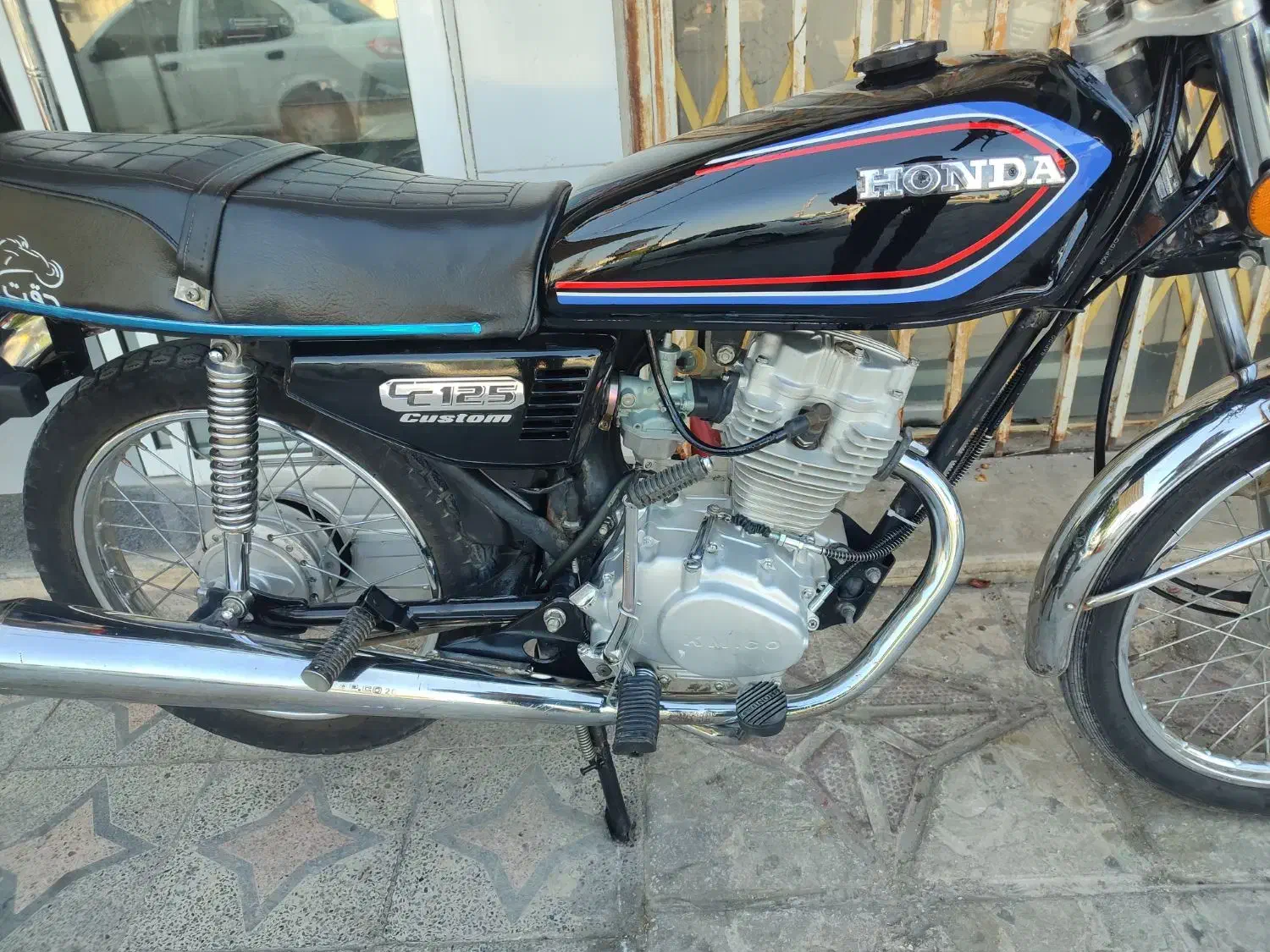 موتور هوندا 125 کبیر موتور مدل 1391 پلاک ملی|موتورسیکلت|کازرون, |دیوار