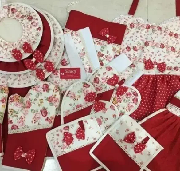 سرویس پارچه ای اشپز خانه|سفره، حوله، دستمال آشپزخانه|شیراز, پودنک|دیوار