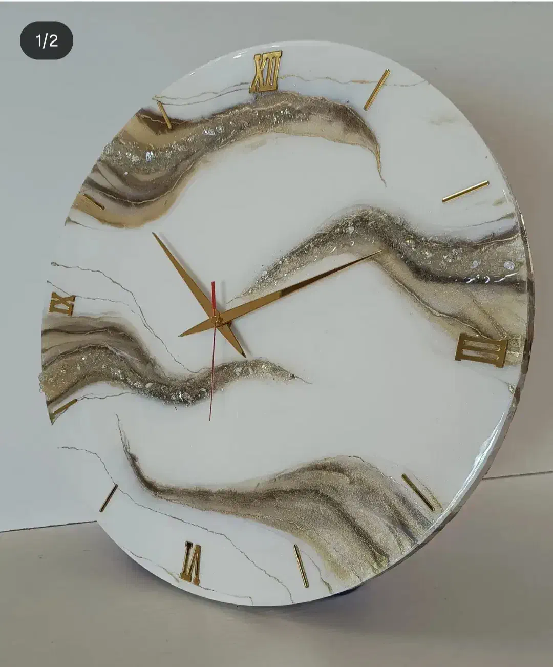 فروش محصولات رزینی و پتینه طرح و رنگهای متنوع|ساعت دیواری و تزئینی|قزوین, |دیوار