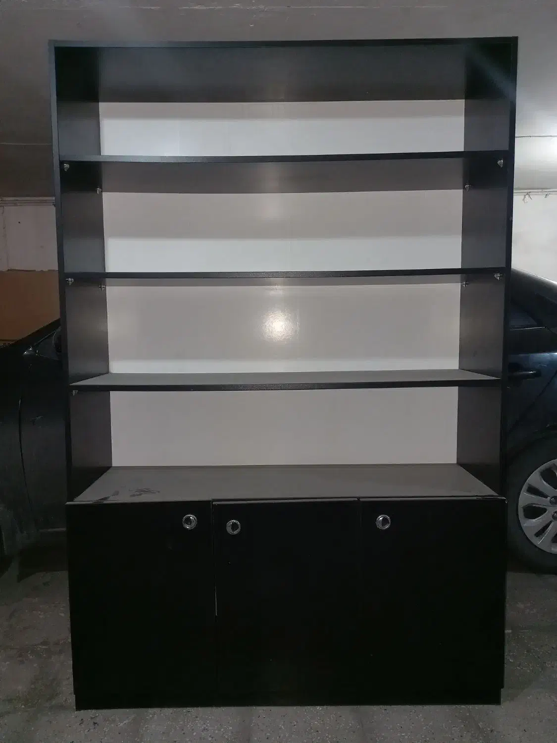 کتابخانه و میز ال سی دی|کتابخانه، شلف، قفسه‌های دیواری|تهران, مشیریه|دیوار