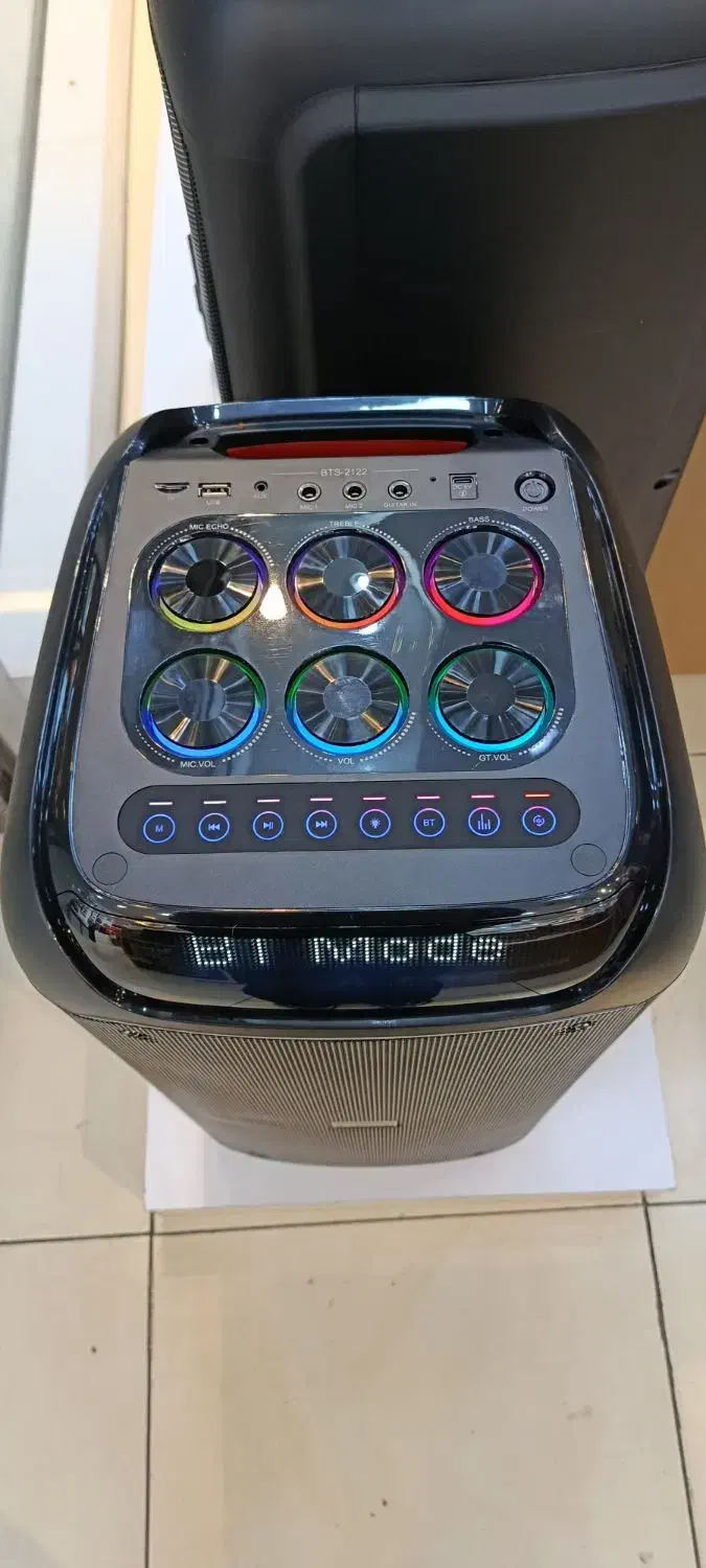 اسپیکر شارژی قابل حمل مدل BTS 2122|سیستم صوتی خانگی|شیراز, زند|دیوار