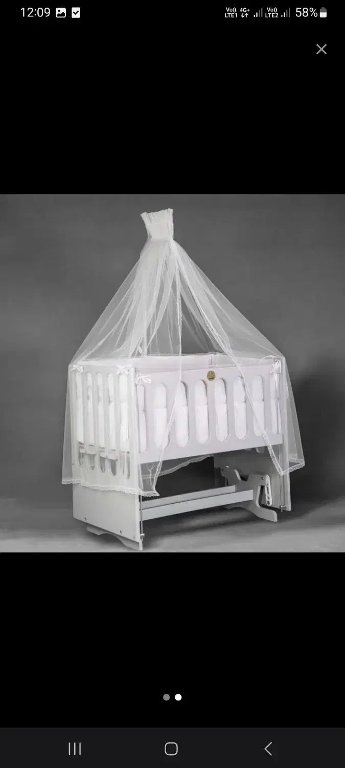 تخت گهواره شو نوزاد|تخت و صندلی بچه|قزوین, |دیوار