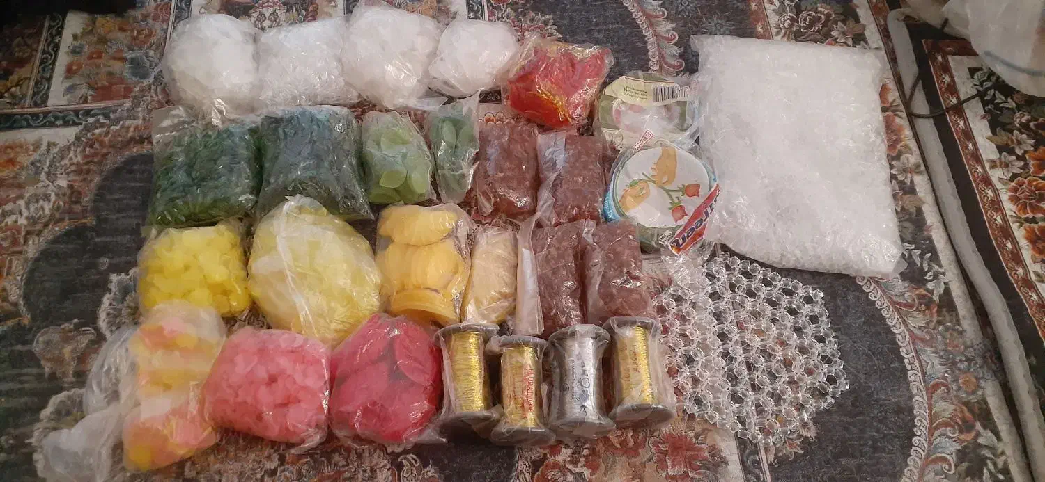 لوازمات گل های کریستالی|گل مصنوعی|اهواز, زندوکیلی|دیوار