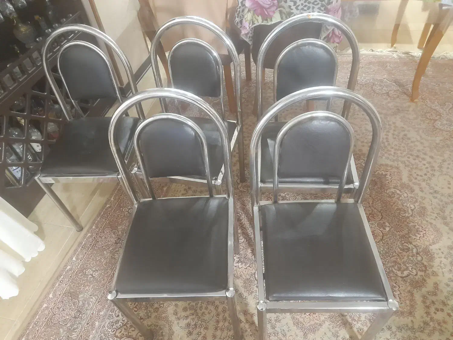 صندلی فلزی|صندلی و نیمکت|کرج, شاهین‌ویلا|دیوار