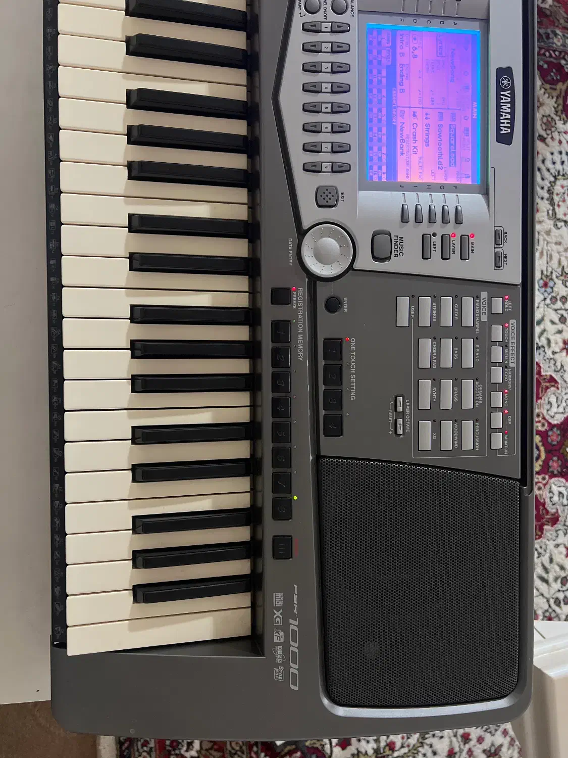 ارگ یاماها۱۰۰۰در حد همراه با ۳تا فلاپی|پیانو، کیبورد، آکاردئون|مراغه, |دیوار