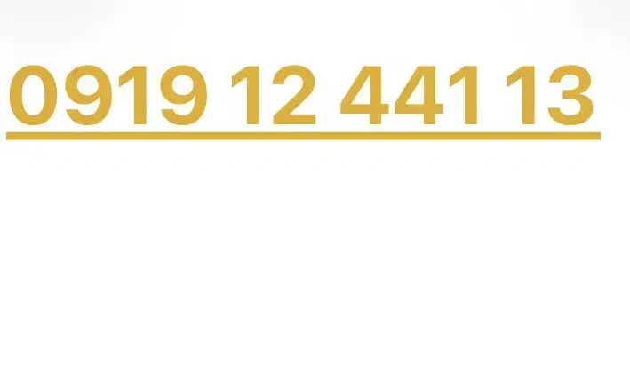 0919 12 441 13|سیمکارت|تهران, جیحون|دیوار