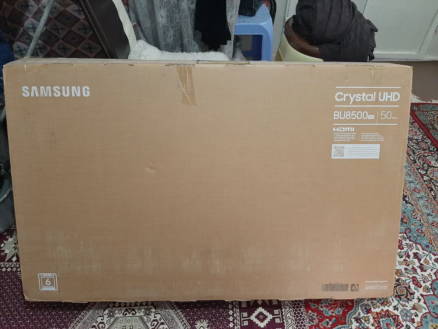 کارتن سامسونگ 50 اینچ|ابزارآلات|قرچک, مهدیه|دیوار