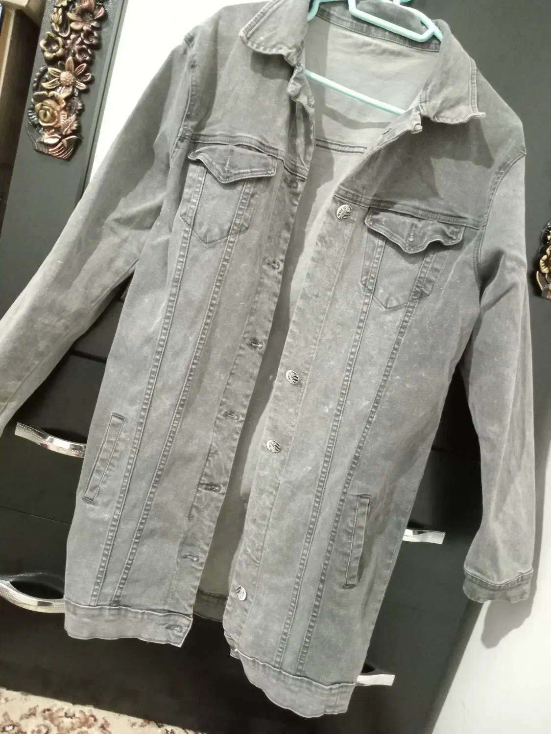 کت جین اصل|لباس|خلخال, |دیوار