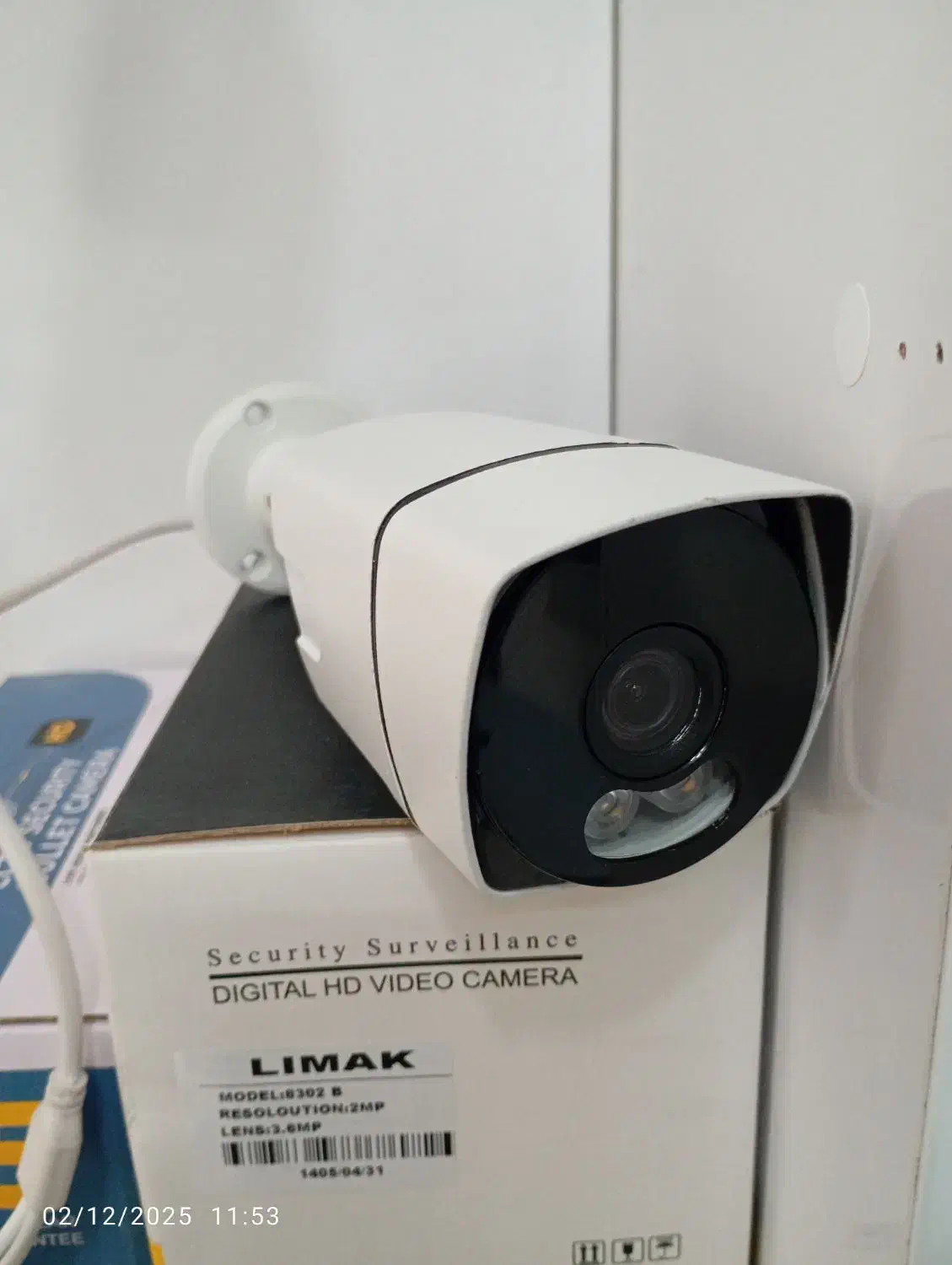 دوربین مداربسته 2 مگاپیکسل چکی|دوربین مداربسته|قم, علی آباد سعدگان|دیوار