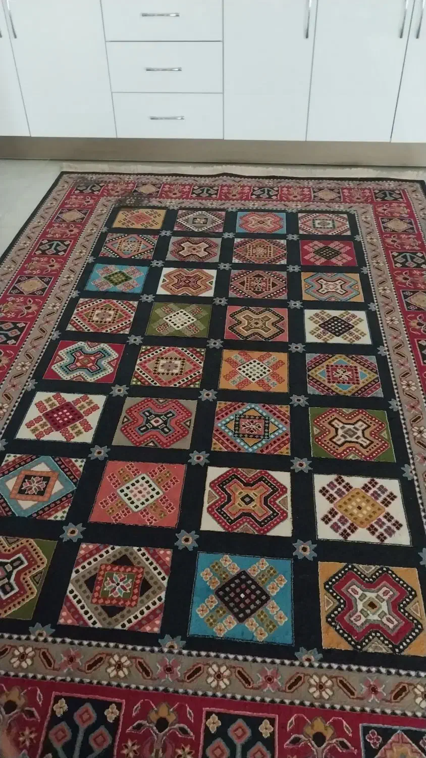 گلیم فرش|گلیم، جاجیم، گبه|کرمانشاه, |دیوار