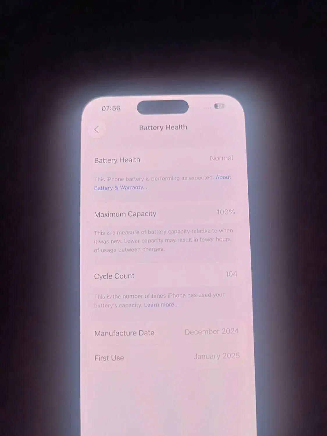 ایفون ۱۶ نرمال مشکی رنگ در حد آک|موبایل|تهران, خزانه|دیوار