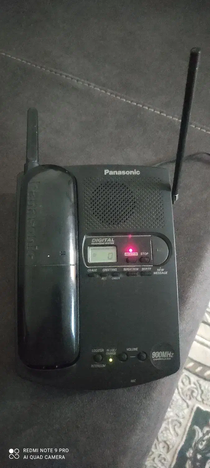 تلفن بیسیم پاناسونیک اصل|تلفن رومیزی|اردبیل, |دیوار