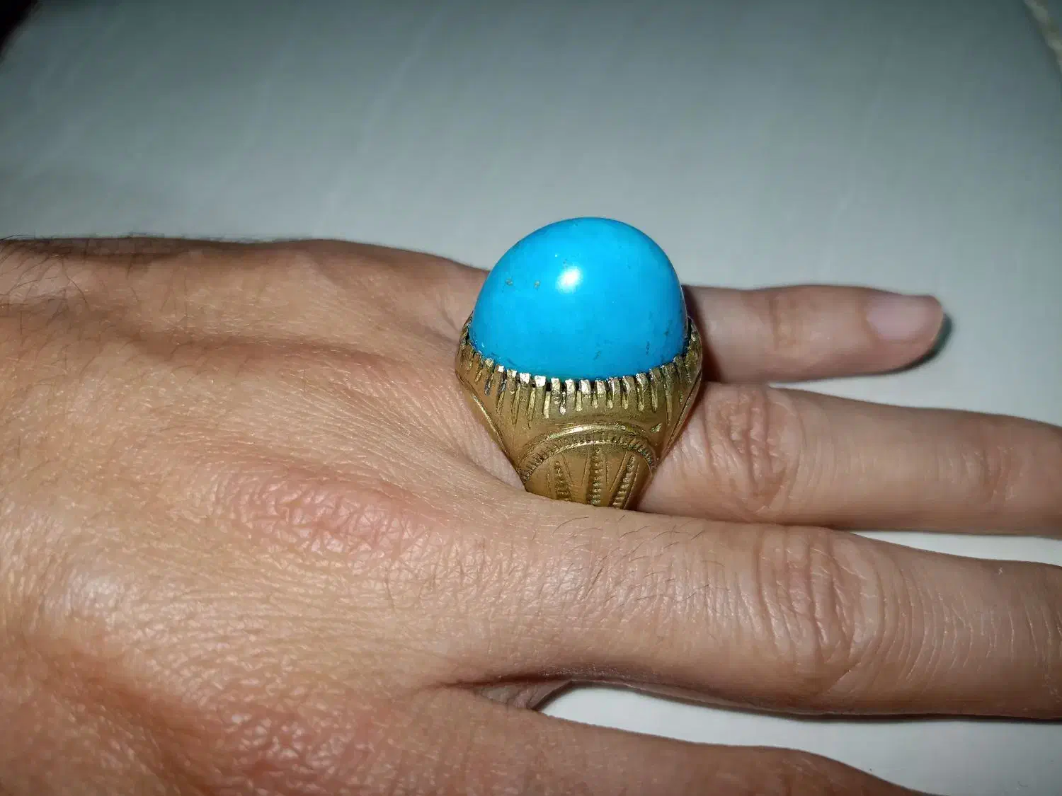 انگشتر فیروزه|جواهرات|ایلام, |دیوار