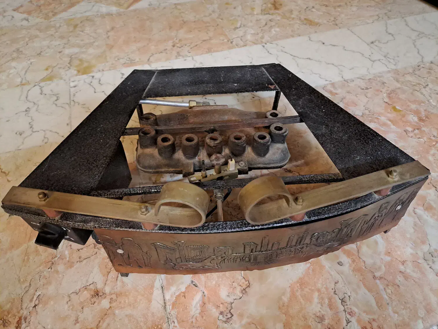 منقل شومینه در حد نو|بخاری، هیتر، شومینه|کاشان, ملک آباد|دیوار