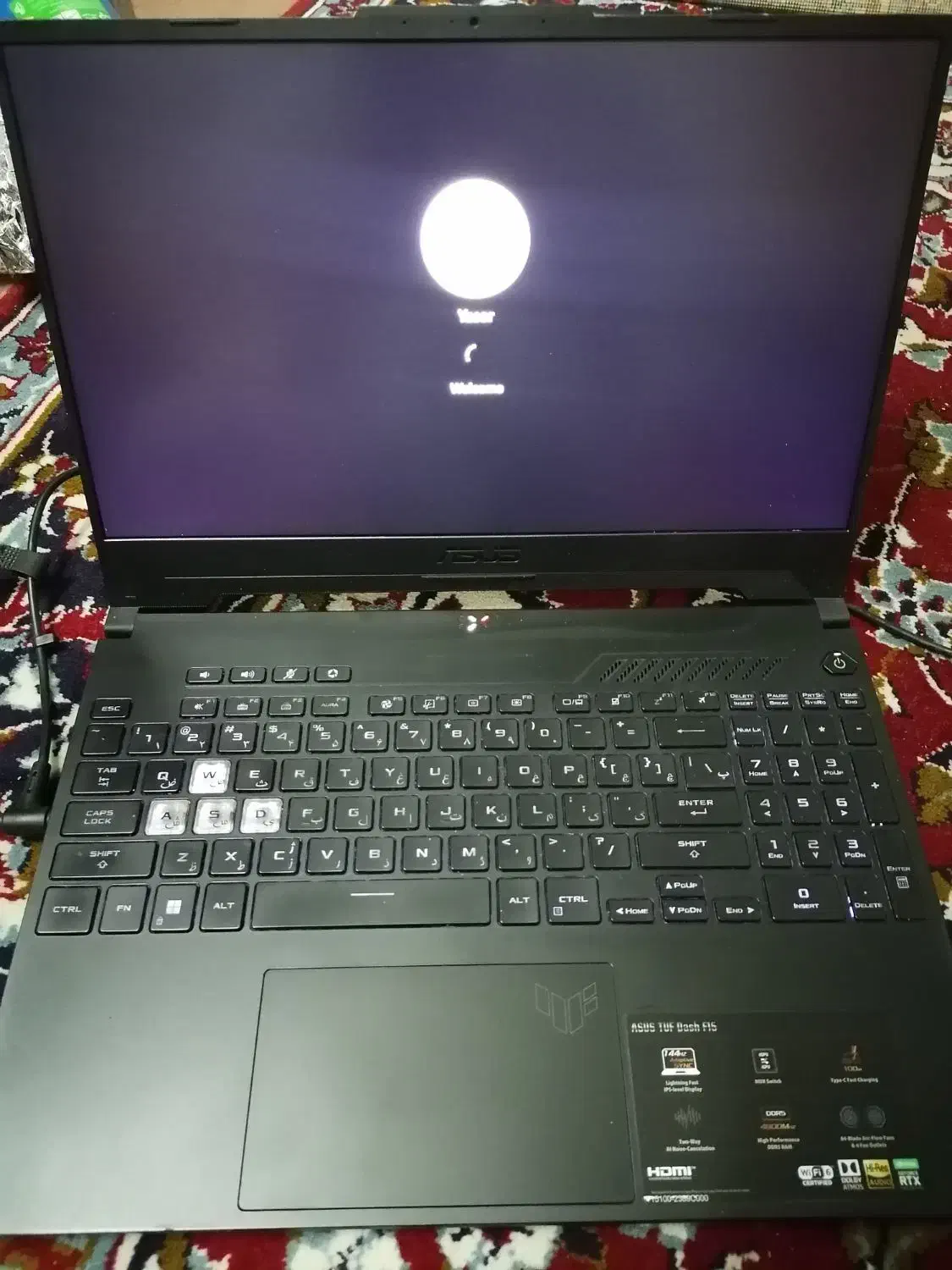 لپ تاپ گیمینگ asus|رایانه همراه|قم, تکیه آقا سید حسنی|دیوار