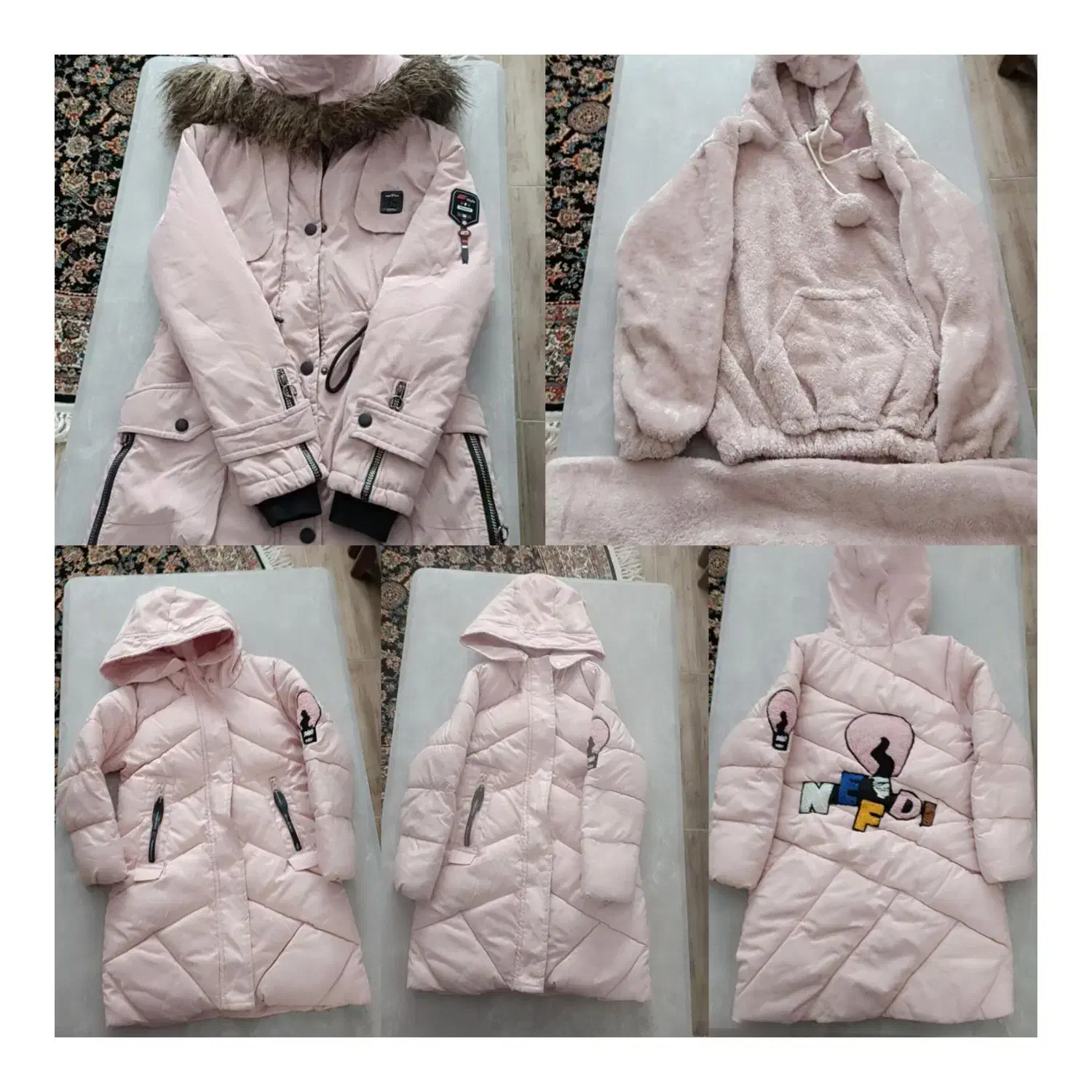 کاپشن دخترانه|کفش و لباس بچه|فردیس, شهرک راه آهن|دیوار