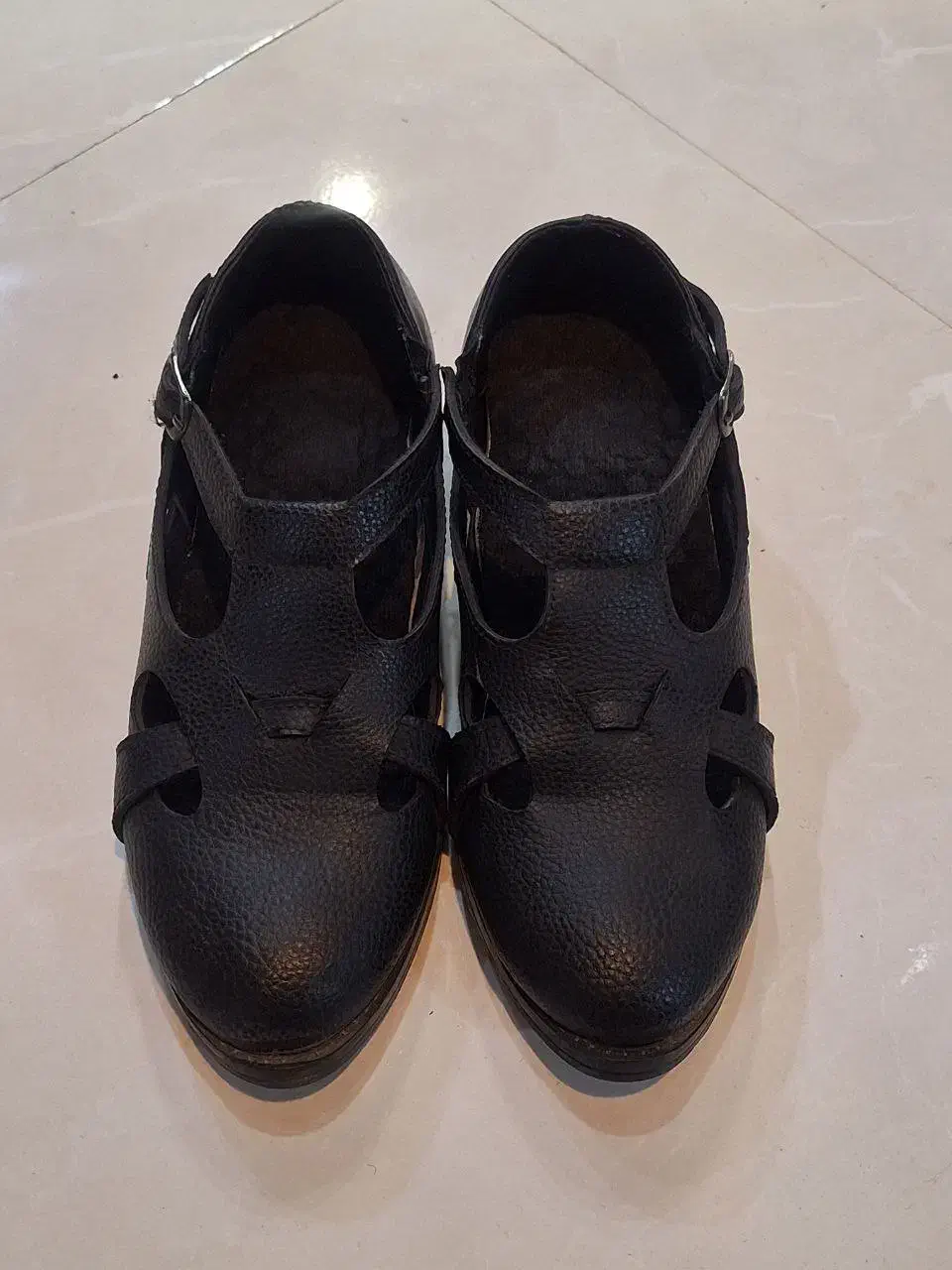 کفش چرم زنانه اصل سایز 38|کیف، کفش، کمربند|بیرجند, |دیوار