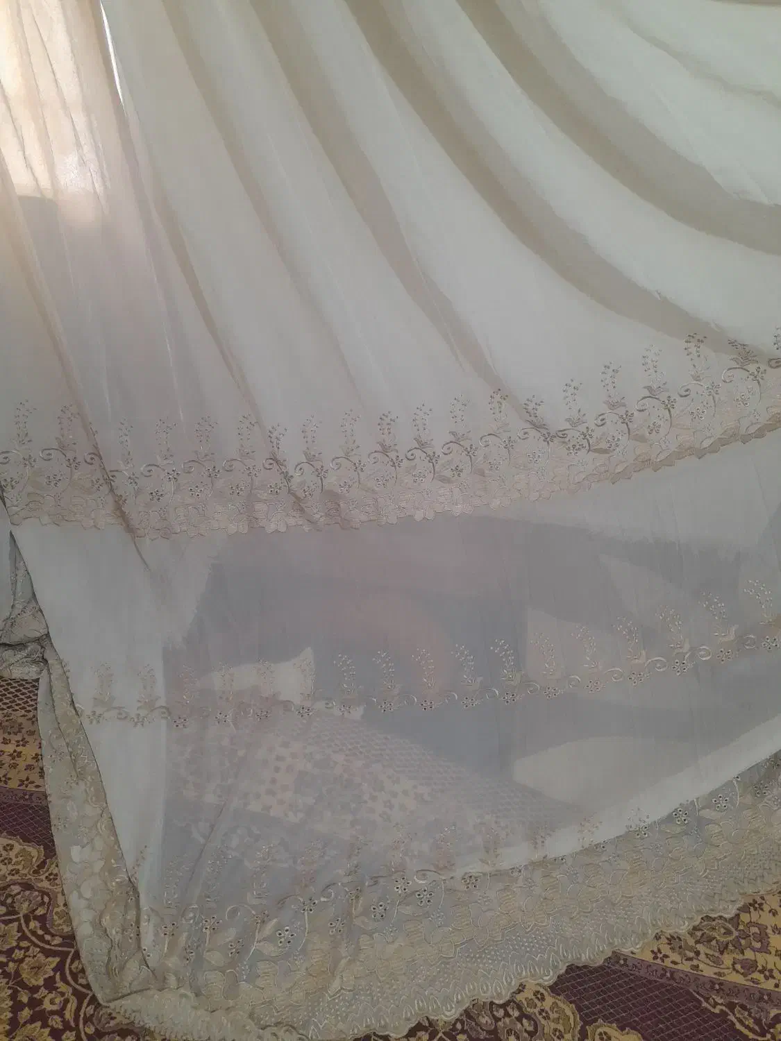 پرده حریر|پرده، رانر، رومیزی|اصفهان, فردوان|دیوار