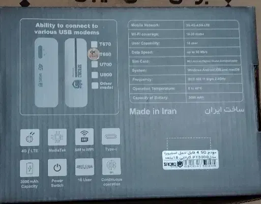 مودم سیمکارتی|مودم و تجهیزات شبکه|کرمان, |دیوار