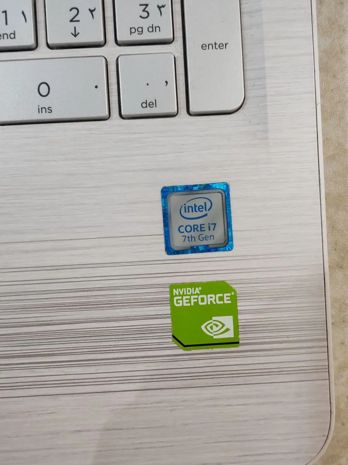 Hp pavilion core I7 7th RAM16|رایانه همراه|تهران, فدک|دیوار