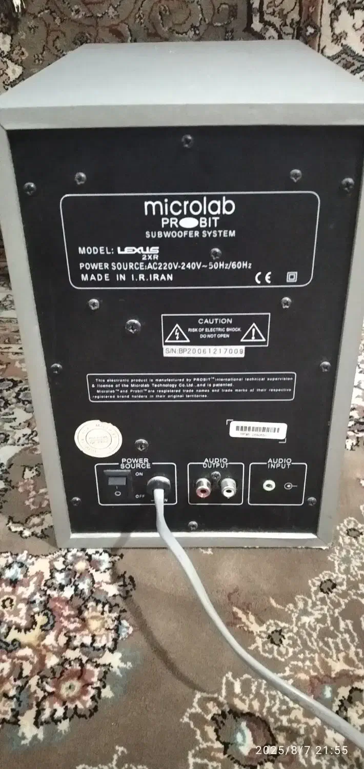 اسپیکر microlab|قطعات و لوازم جانبی رایانه|سنندج, |دیوار