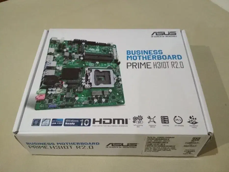 بلندل مادربورد ITX ASUS H310T R2 کوچک و i3 و رم8|قطعات و لوازم جانبی رایانه|تهران, وردآورد|دیوار