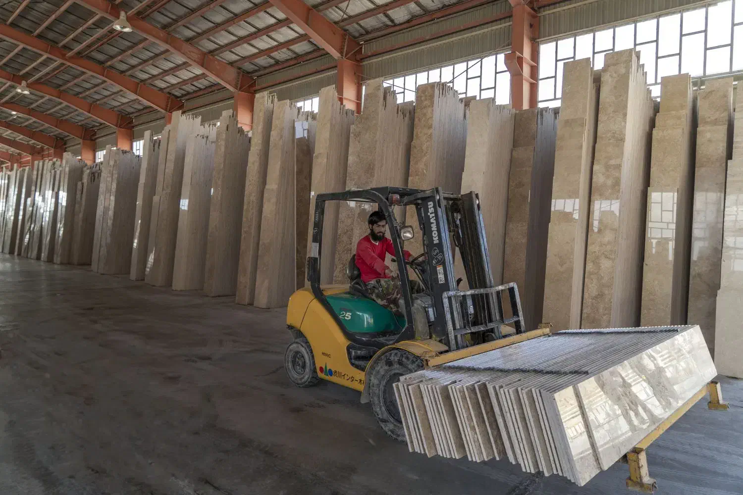 تولید سنگ تراورتن با کیفیت و اقساطی|مصالح و تجهیزات ساختمان|تیران, |دیوار