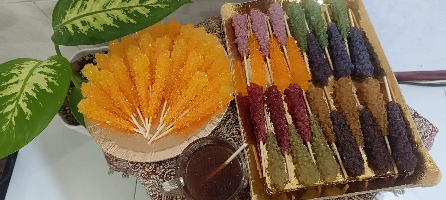 نی نبات زعفرانی و دمنوشی|خوردنی و آشامیدنی|قم, باغ اشرافی|دیوار