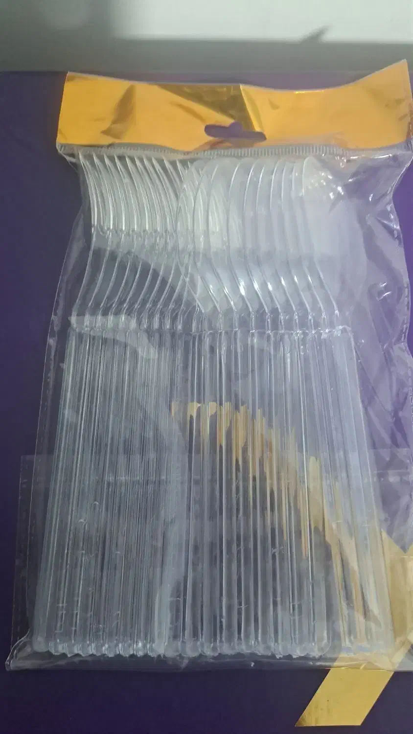 قاشق و چنگال یکبارمصرف vip|ظروف نگهدارنده، پلاستیکی، یکبارمصرف|قدس, شهرک صنعتی زاگرس|دیوار