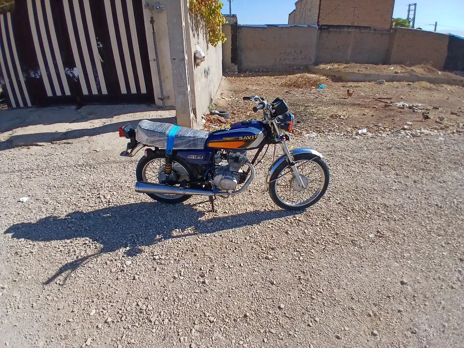 موتور پلاک قدیم|موتورسیکلت|خرم‌آباد, |دیوار