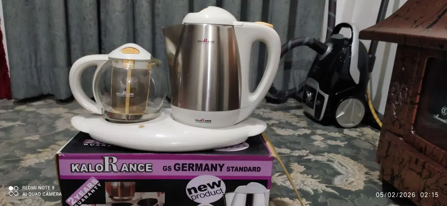 چای ساز کلورانس|سماور، چای‌ساز، قهوه‌ساز|مشهد, حسین‌آباد|دیوار