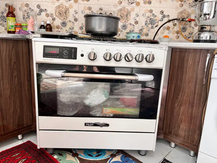 اجاق گاز پیلوت|اجاق گاز و لوازم برقی پختوپز|ابریشم, |دیوار