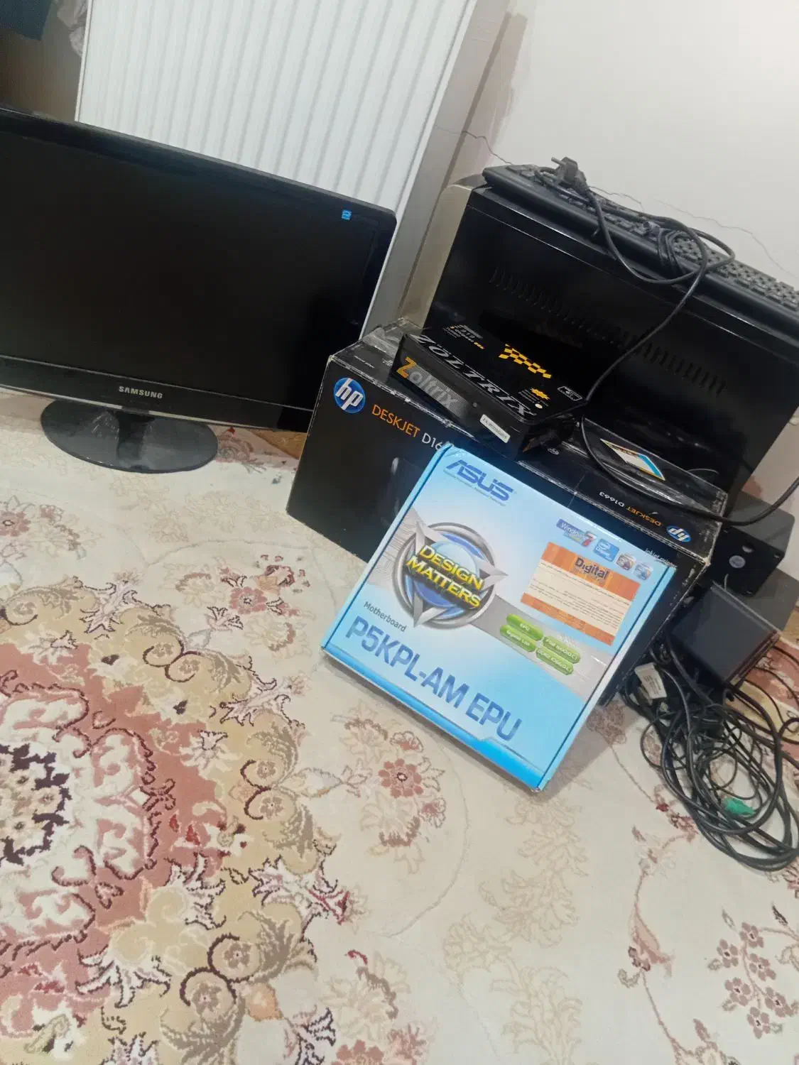 کامپیوتر خانگی با وسایل کامل و همگی نونونو|رایانه رومیزی|تهران, یاخجی آباد|دیوار