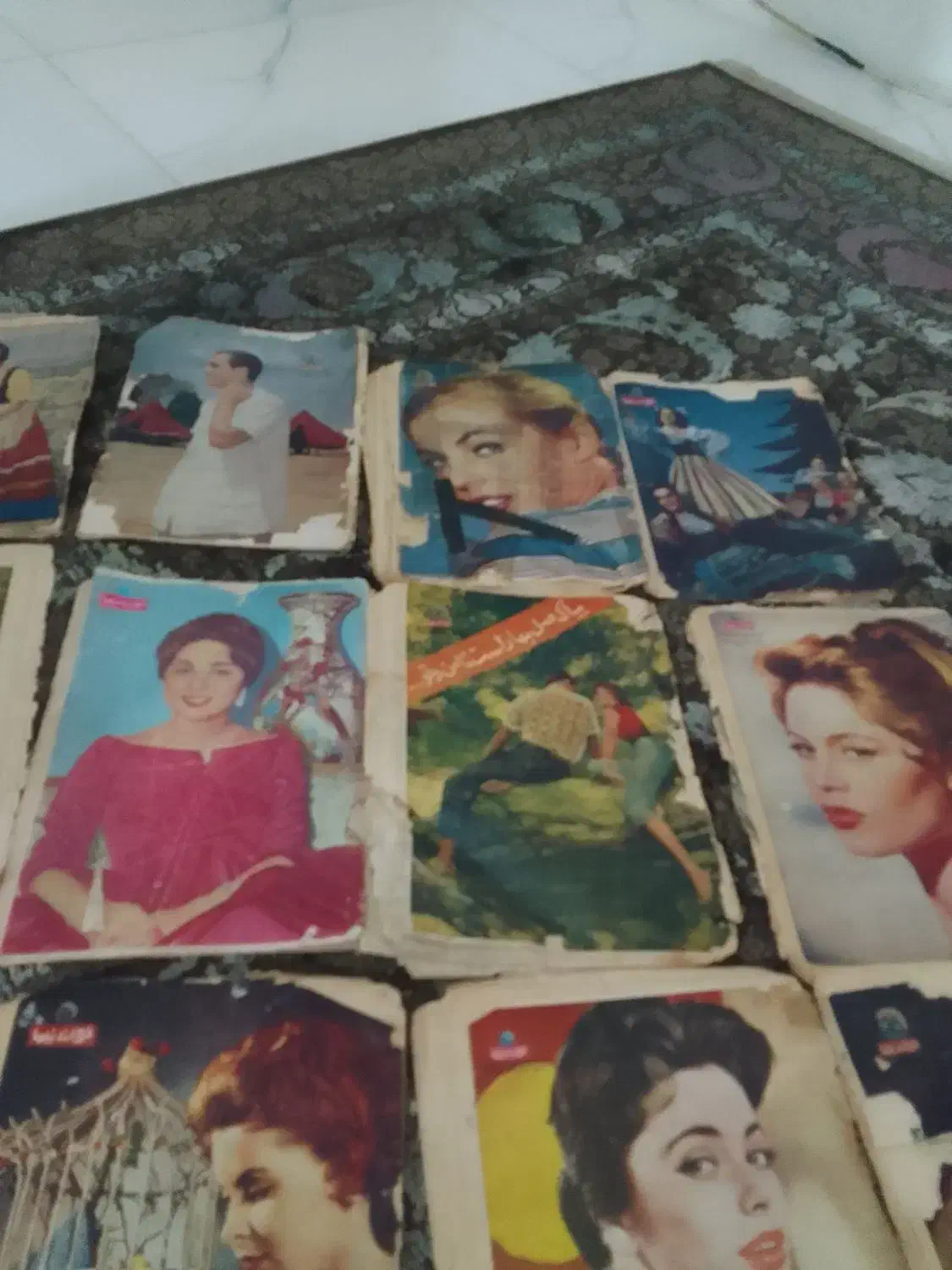 ۱۵جلد مجله خواندنیها مربوط به سال ۱۳۳۴ به|کلکسیون اشیاء عتیقه|قائمشهر, |دیوار