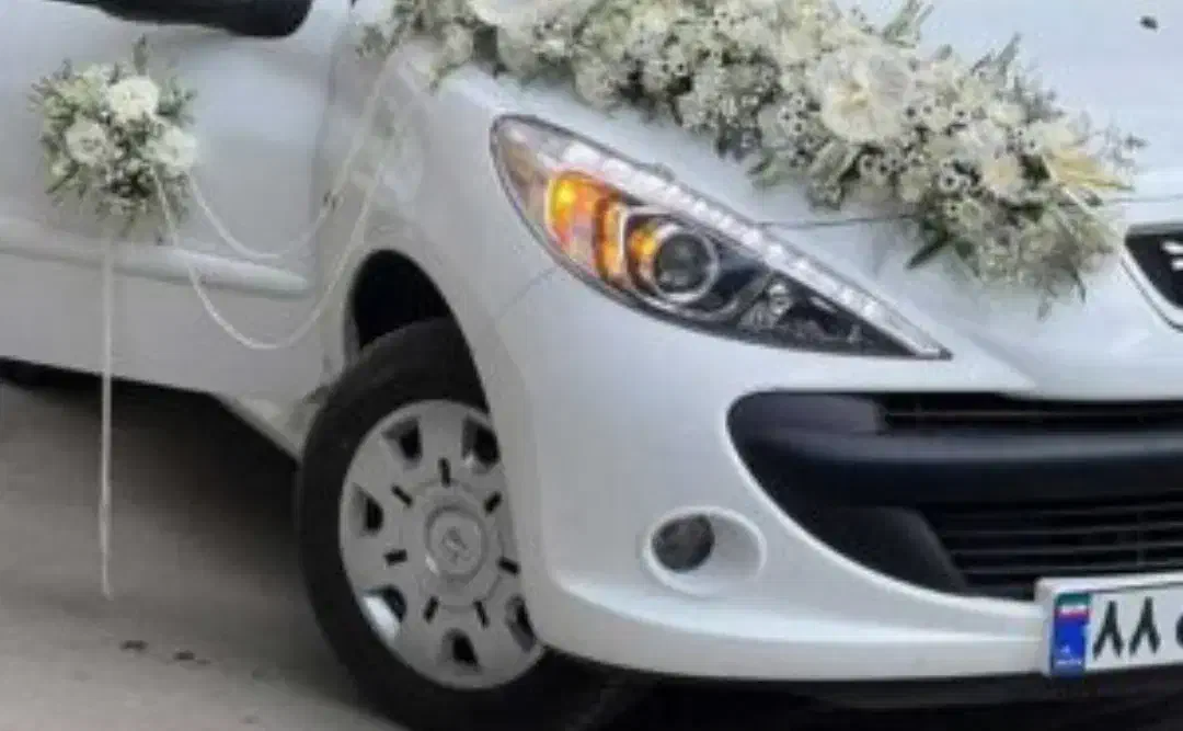 گل آرایی ماشین عروس|خدمات پذیرایی، مراسم|کرمانشاه, |دیوار