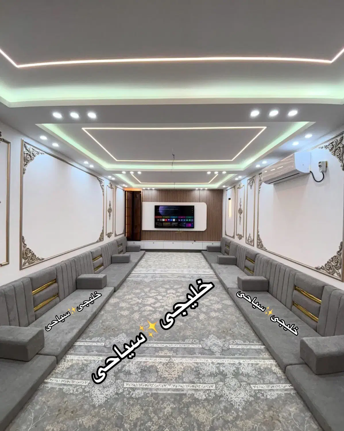 مبل زمینی خلیجی کد۵۶۷۸۴اهواز|مبلمان خانگی و میز عسلی|اهواز, کمپلو جنوبی|دیوار