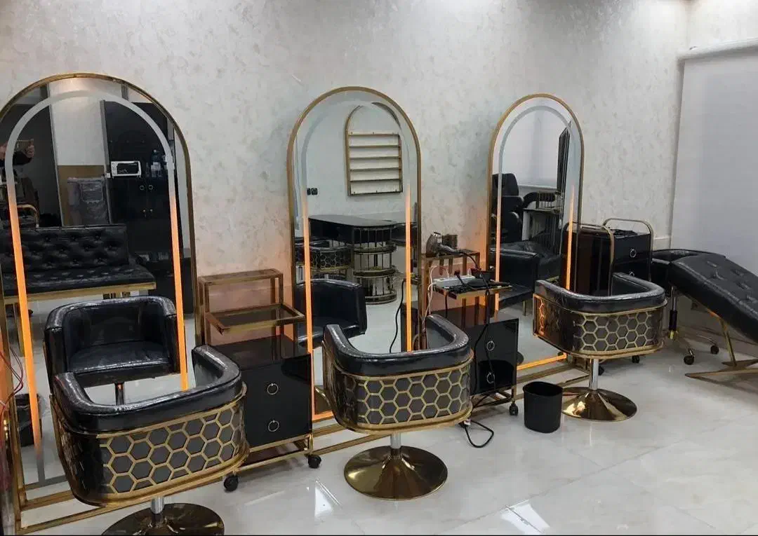 وسایل آرایشگاه صندلی مدل خورشیدی میز آینه|آرایشگاه و سالنهای زیبایی|تهران, خلازیر|دیوار