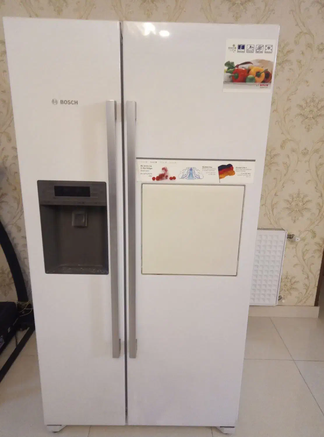 یکدستگاه ساید بای ساید بوش|یخچال و فریزر|فردیس, شهرک سپاه|دیوار