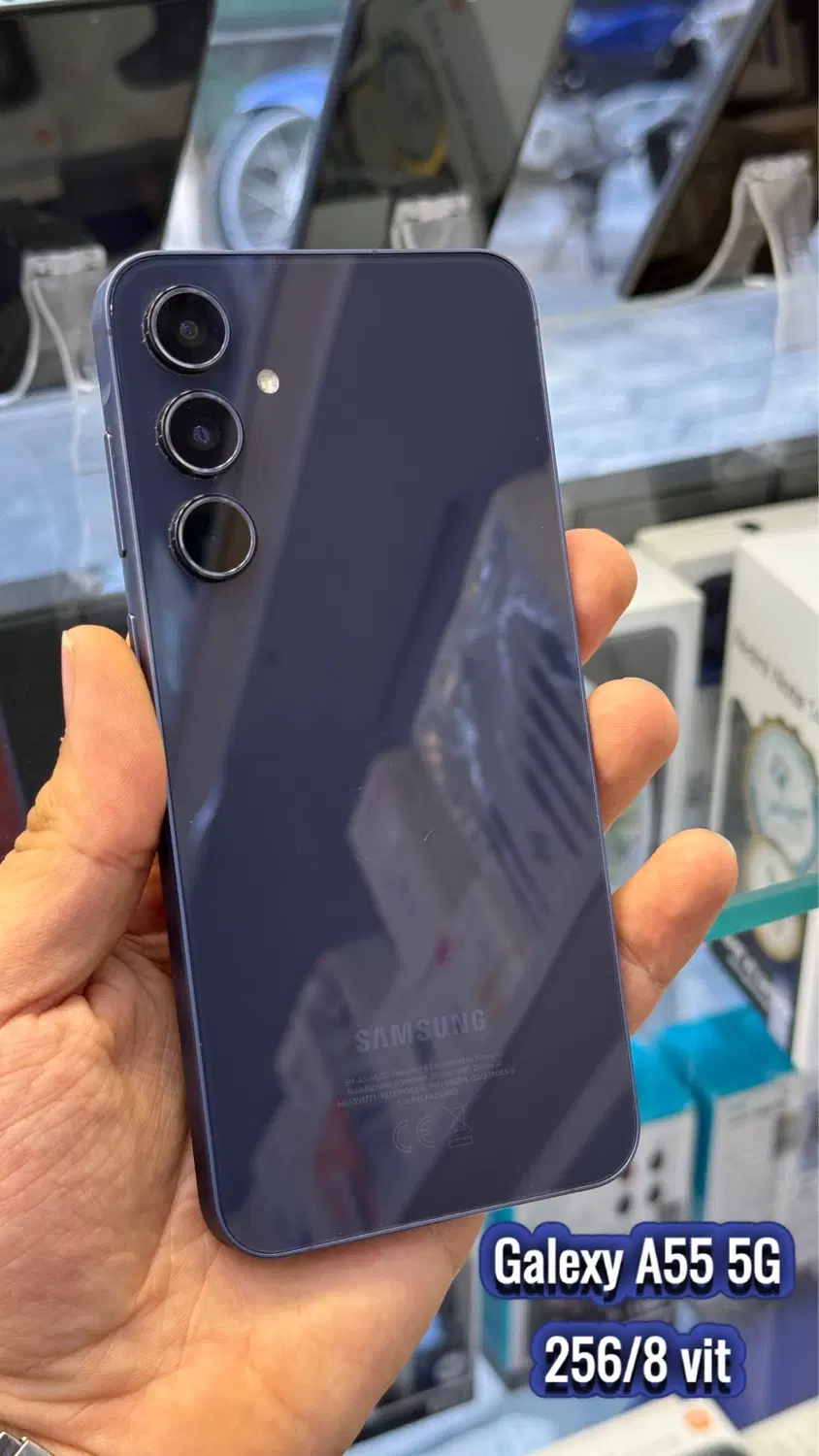 سامسونگ Galaxy A55 5G حافظه ۲۵۶گیگابایت|موبایل|شیراز, زند|دیوار